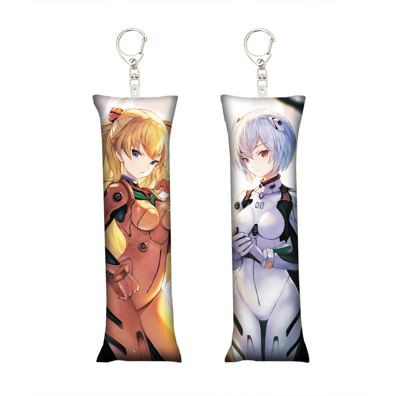 [新世纪福音战士EVA小抱枕钥匙扣迷你背包挂件Mini Dakimakura挂饰] → Персонаж Евангелиона EVA мини-ободок-сердечник брелок мини-рюкзак подвеска