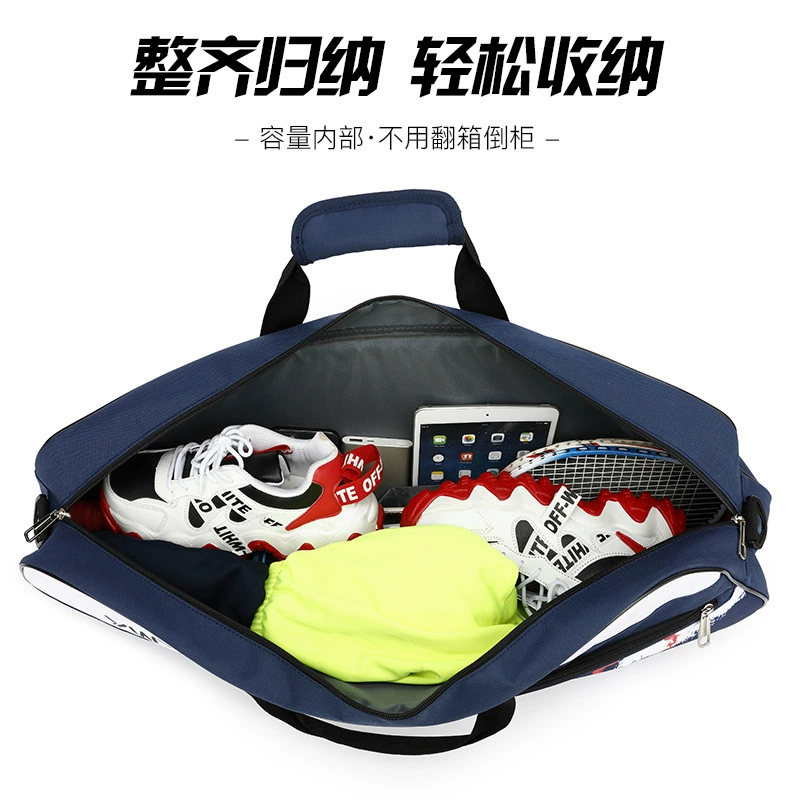 Backpack for badminton one shoulder for men and women, racket for elementary school students, 2022 collection, worn on the shoulder, 3 pieces, increased thickness, Korean style