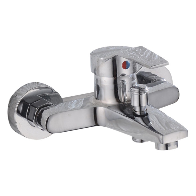 Fabricante al por mayor de cobre IELTS grifo de ducha triple válvula mezcladora oculta bañera ducha fría y caliente grifo de pared
