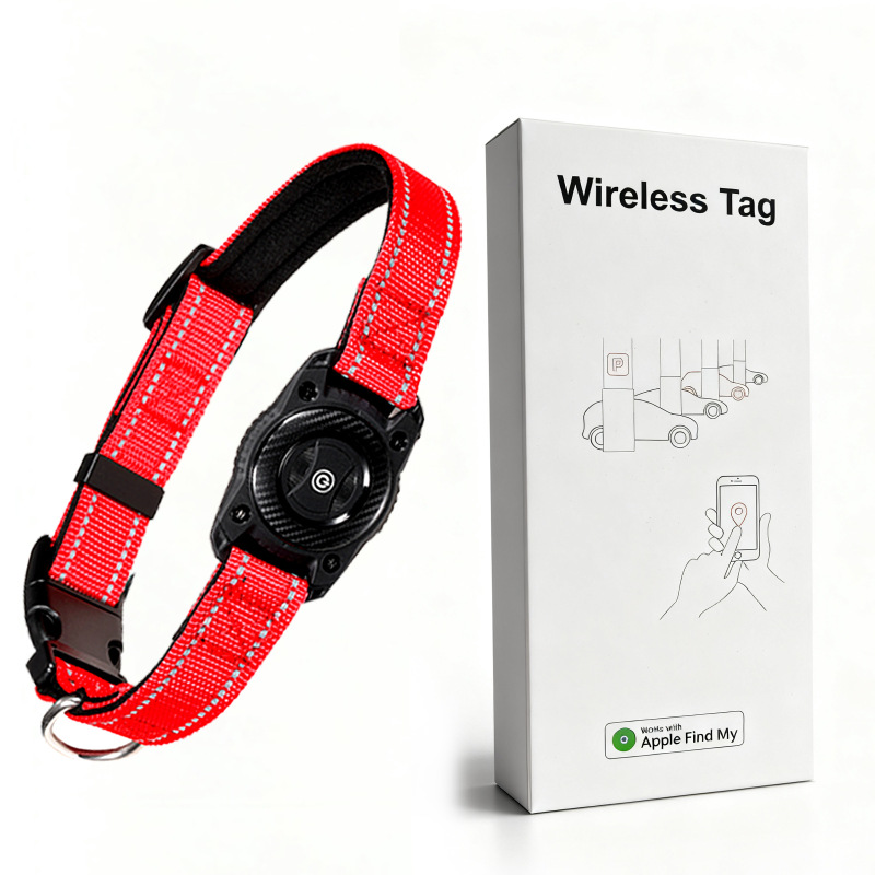 真皮平替airtag功能防丢器支持FindMy定位器钥匙扣背包宠物防丢器|undefined