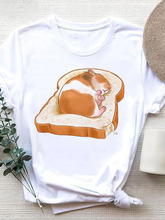 Cartoon Hamster T-shirt For Women Fashion Print Funny Summer
