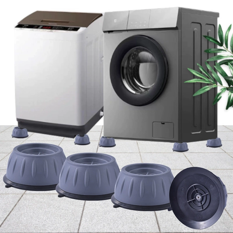 Стиральная машина Универсальный коврик для ног Амортизирующий коврик Нескользящий противоударный коврик Высота коврика Увеличение влагостойкости Основание барабана пульсатора холодильника