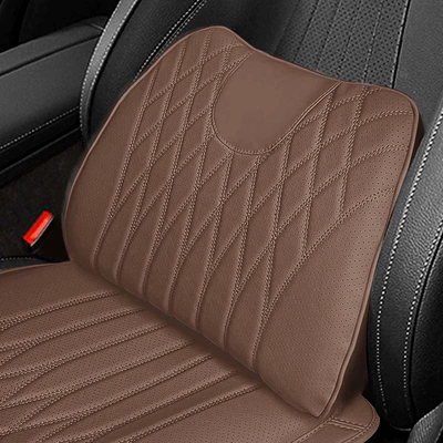 Seat cushion, seat cover — Driving Four Seasons Universal Breathable - chestnut-brown-waist