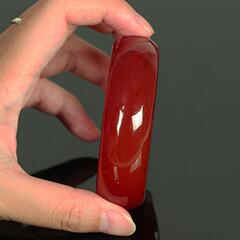 本物のクォーツ翡翠バージュエリーブレスレット、狭いバージョンの翡翠ブレスレットの拡張バージョン、親戚や友人への赤い翡翠ブレスレット