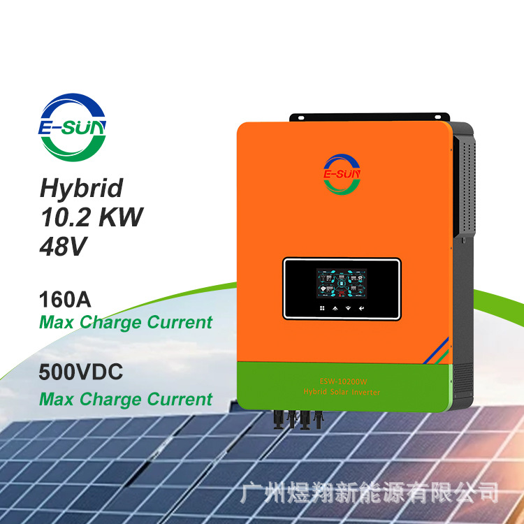 Inversor de almacenamiento de energía fotovoltaica de 10kW con descuento por compra al por mayor, compatible con baterías de litio, admite monitoreo por WiFi, listo para entrega inmediata.