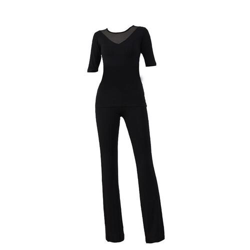 Yoga clothing set for women, slimming, slim-fitting, long-sleeved yoga clothing, three-piece set, modal spring and summer fitness training clothing