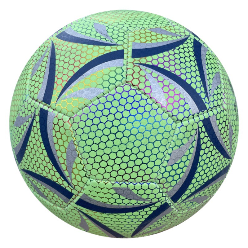 Transfronterizo N ° 5 fútbol reflexivo luminoso fluorescente fútbol luminoso Escuela Primaria estudiante competencia entrenamiento fútbol fabricante en stock