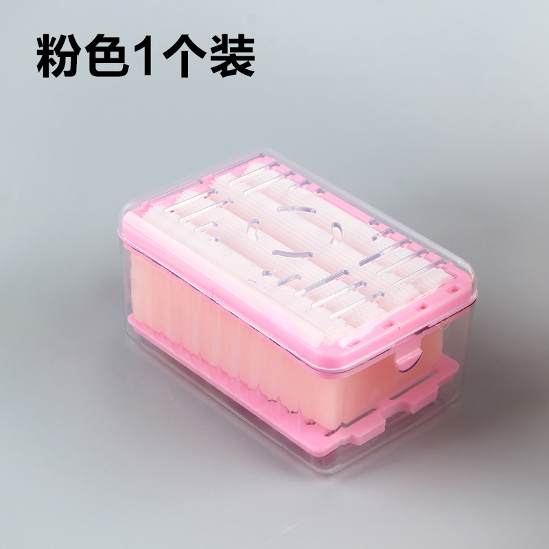 滚轮肥皂起泡器盒多功能家用沥水收纳带盖免手搓洗香皂盒学生宿舍|undefined