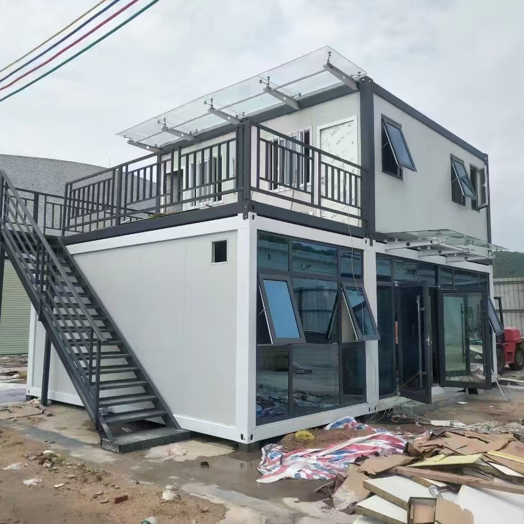 Sala de LCL rápida, sala de contenedores, sala de acero de color de montaje simple móvil, actividad de LCL rápida en el sitio de construcción