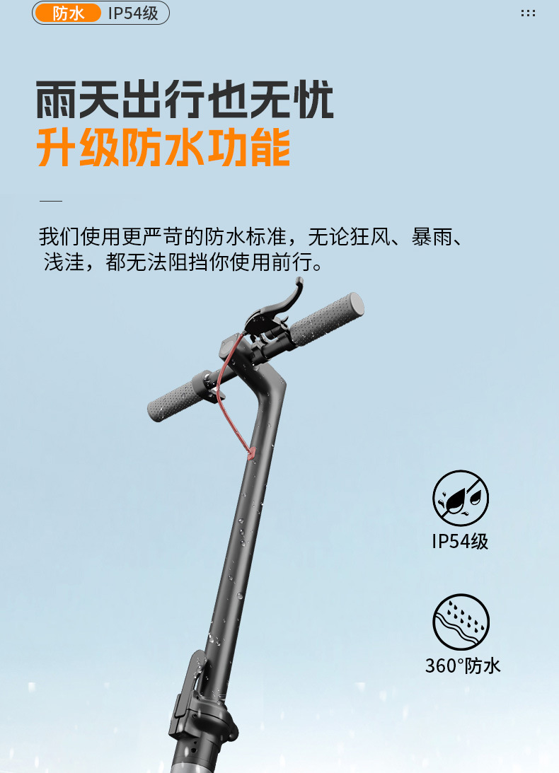 Electric Scooter, Foldable, Two-Wheeled, Portable for Adults, Unisex, for Commuting, Ultra-Small Mobility Vehicle