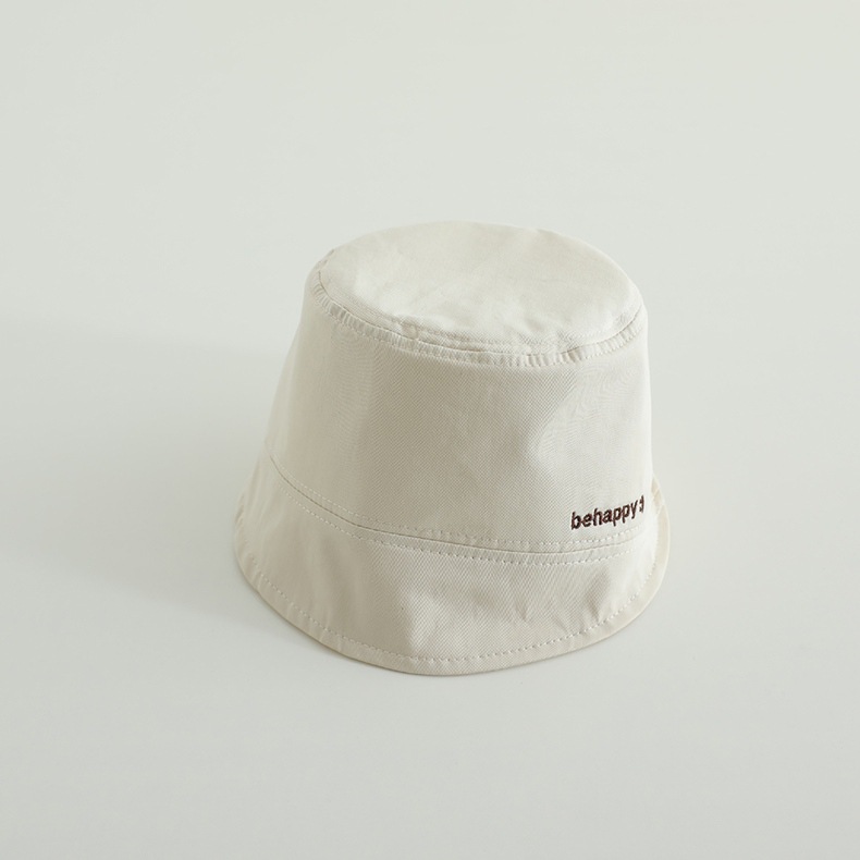 Sombrero infantil simple primavera y verano coreano delgado sombrero de pescador recto para niños y niñas sombreros de cuenca para niños sombreros de agua de estilo extranjero