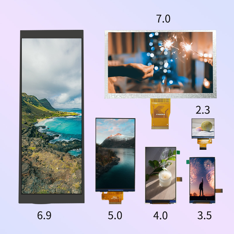 4.3 Inch 1.77/2.0/2.4/2.8/3.2/3.5 Round Tft Touch Lcd Display Screen Lcd Screen