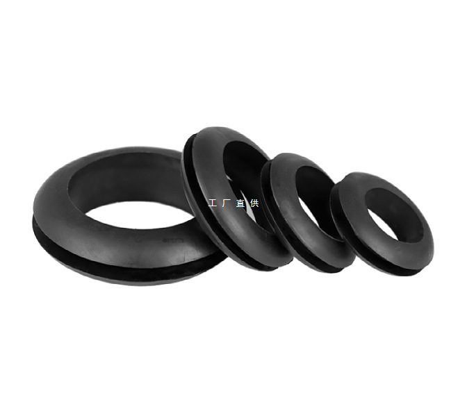 双面护线圈 橡胶圈 护线环 护线圈 密封圈 出线圈 O型圈黑色
