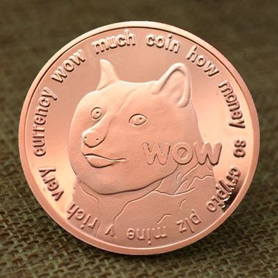 commemorative coin customized Dogs three-dimensional relief Medals brass Copper Metal badge