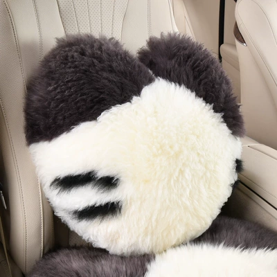 Wool pad, Pure Wool Car Single - little-white-pillow-1-piece