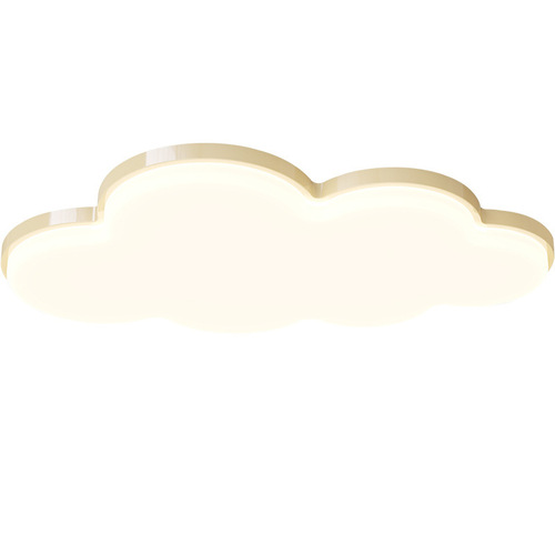 Full Spectrum New Creamy Clouds Lamp Children's Room Eye Protection Ceiling Light Modern Simple LED Bedroom Light 