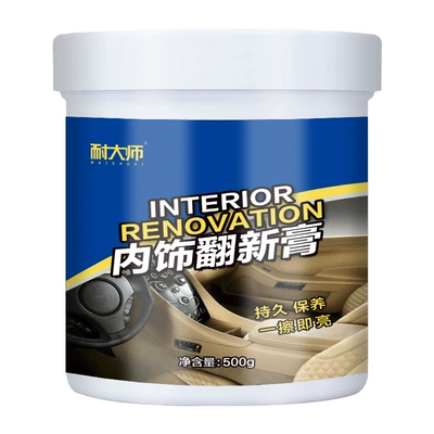 interior refurbished coated leather: Car wax