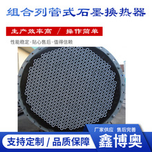 化工制药化肥农药冶金耐腐蚀性能强组合列管式石墨换热器