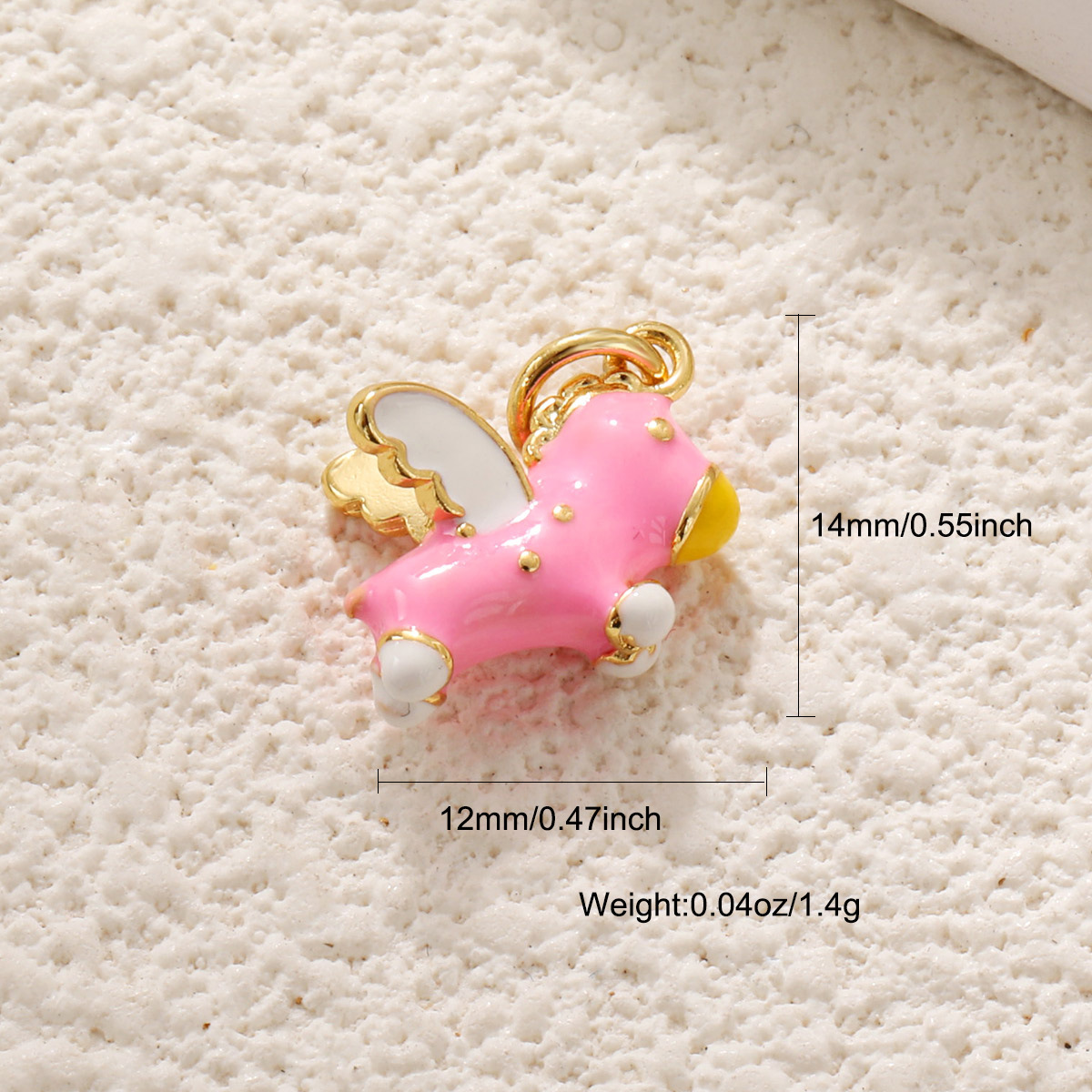 3g Weight Pendant Jewelry Making Type Charms Classification 1 Piece Quantity Copper Material Dinosaur, Cat Pattern All Seasons Season Polished Finish Enamel Design Cute Style 1 Piece Copper Dinosaur  Cat Polished Pendant Charms 5