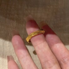 新款交织莫比乌斯环戒指女轻奢小众高级感开口可调节指环简约百搭