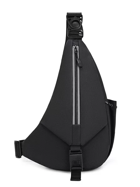 Tactical Chest Bag for Men, Waterproof Shoulder Bag, Stylish Men's Korean Crossbody Bag, Lightweight and Trendy for Commuting