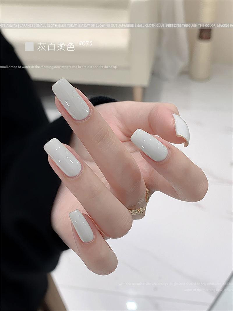 KaSi fototerapia Esmalte de uñas pegamento 2023 nueva primavera y el verano popular blanco lechoso nude rojo cereza salón especial