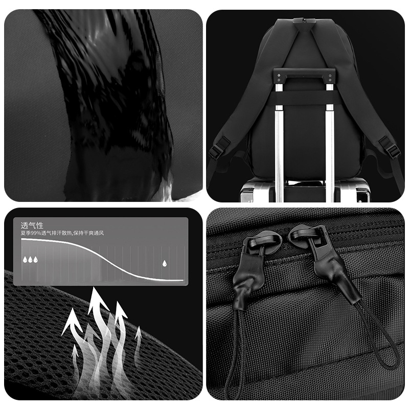 Wepower nueva mochila hombres moda mochila de gran capacidad Mochila De Negocios bolsa de ordenador estudiante mochila
