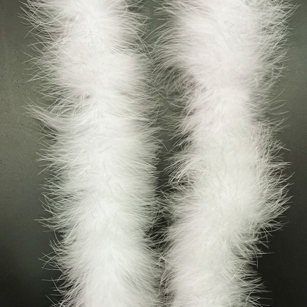 Thickened fire chicken feather white feather ostrich feather clothing cuff skirt accessories 18 grams 1 2 meters