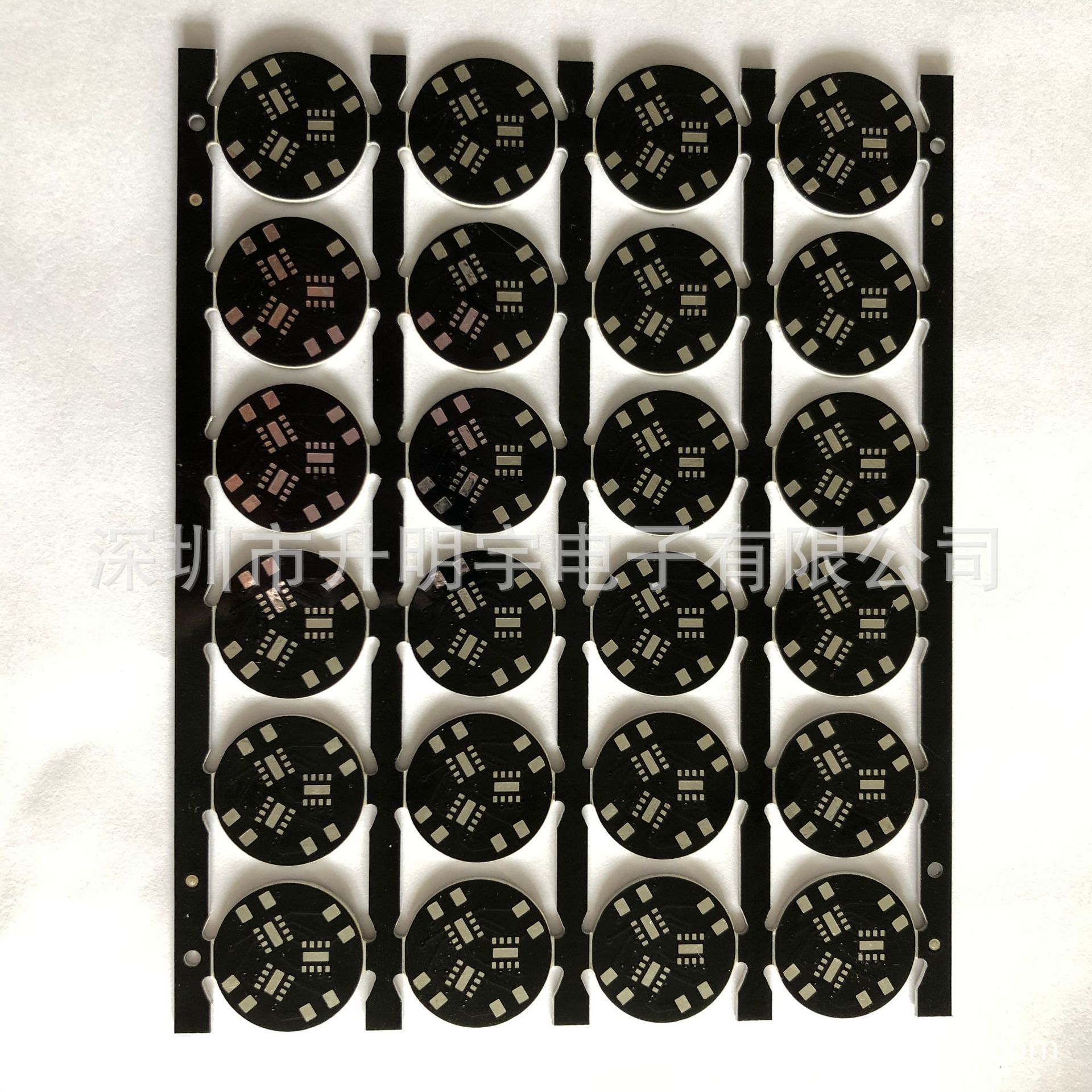 (2개) PCB 회로 기판 복사 보드 24H 빠른 교정 LED 알루미늄 기판 니켈 도금 94VO 난연 회로 기판 복사 보드 생산