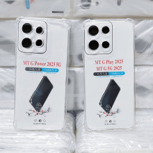 适用Moto摩托罗拉G play 5G透明手机壳 精孔四角气囊防摔TPU软壳