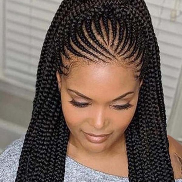 36 Inch Long Cornrow Braids Wigs for Women Gorgeous Fluffy|undefined