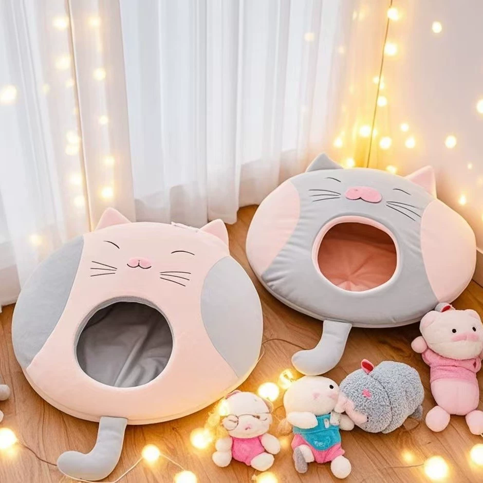 Фабрика прямых продаж трансграничных кошачьих логов Японский кошачий логов оптом четыре сезона универсальный мяу планеты космический корабль кошачий гнездо супер высокого качества