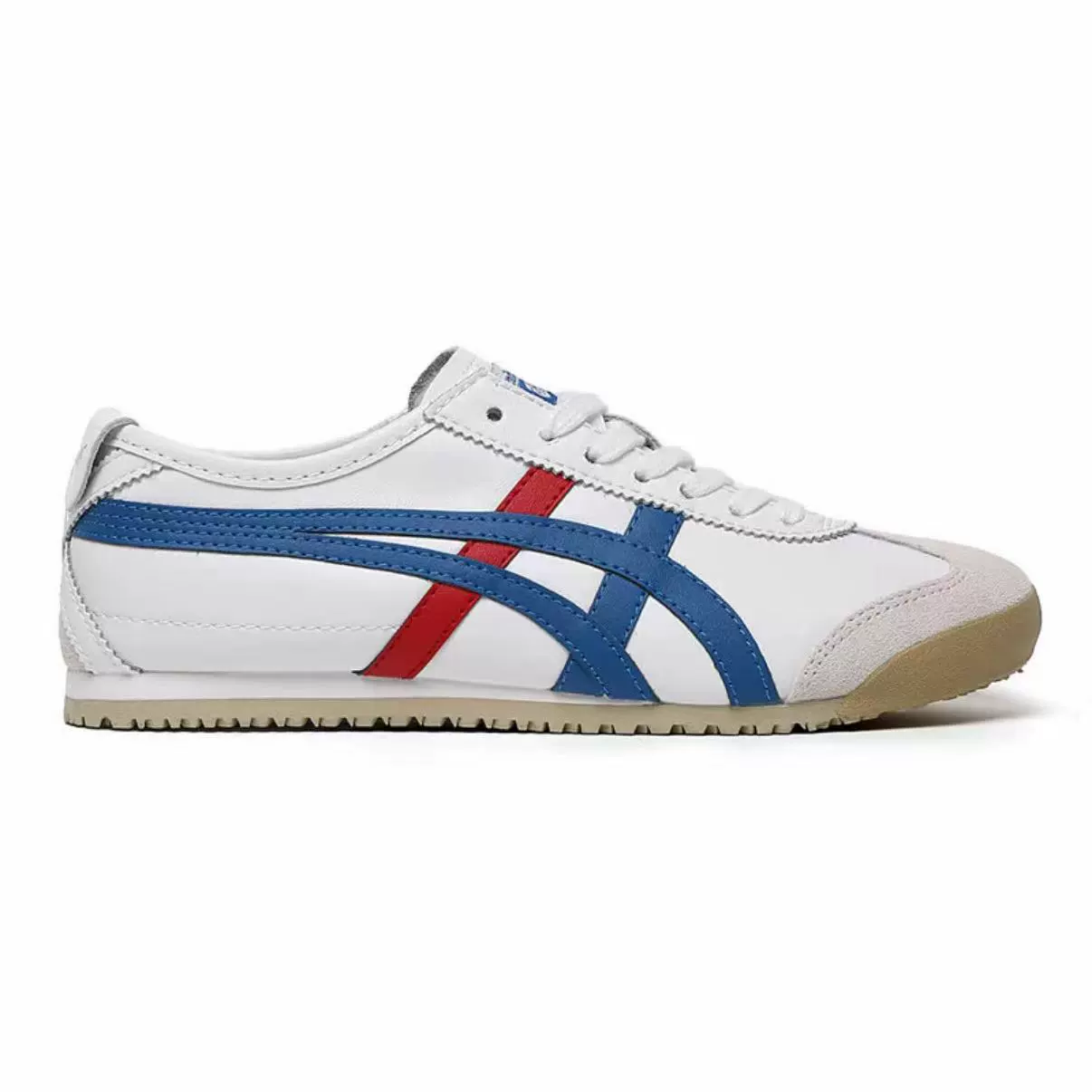Onitsuka Tiger — фирменные кеды, мужские и женские, челночный стиль, ленивые кеды в белом (Forrest Gump)