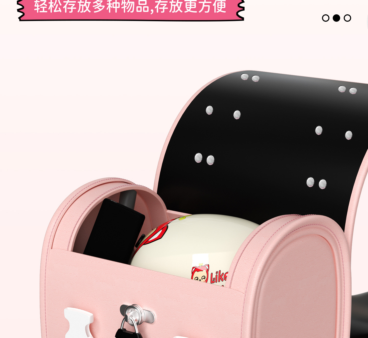 Electric Vehicle Trunk Large Waterproof Motorcycle Storage Tail Bag Battery Car Hanging Bag Universal Decorative Rear Tail Bag