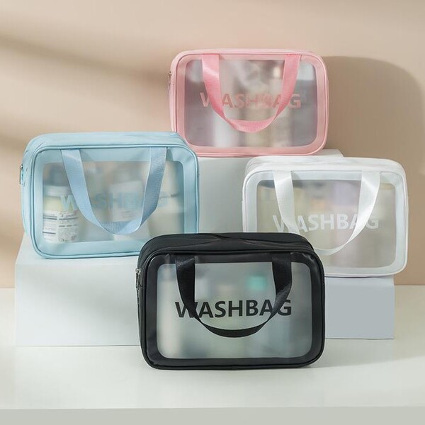 Double-layer handheld capacious waterproof bag wet and dry…