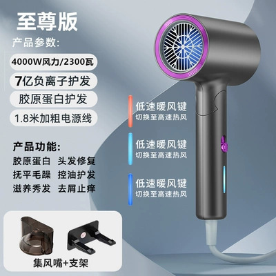 电吹风机负离子护发静音5W宿舍用学生W吹风筒8W小功率用|undefined