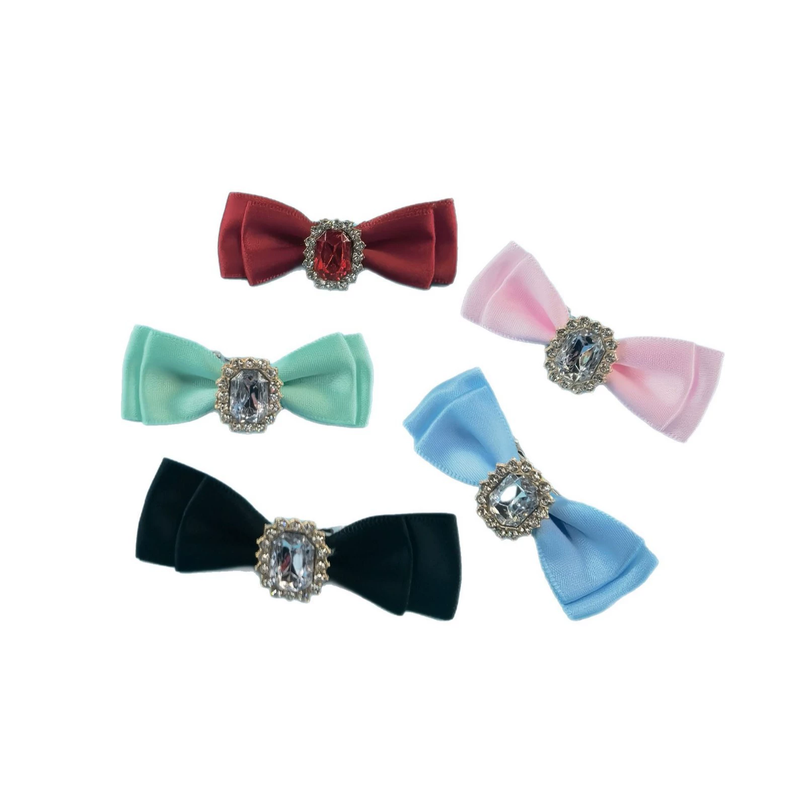 Склад в Гуанчжоу 2025 новые заколки для волос для собак ручной работы