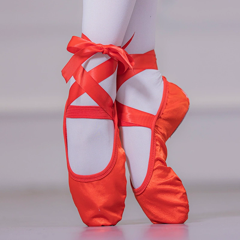Ballet shoes, children's belt for adults, for beginners, soft sole