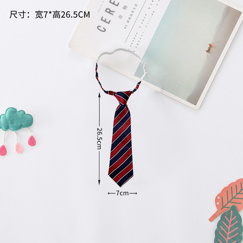Pajarita para niños Corbata para niños coreanos Pajarita para bebés de color rojo vino de moda