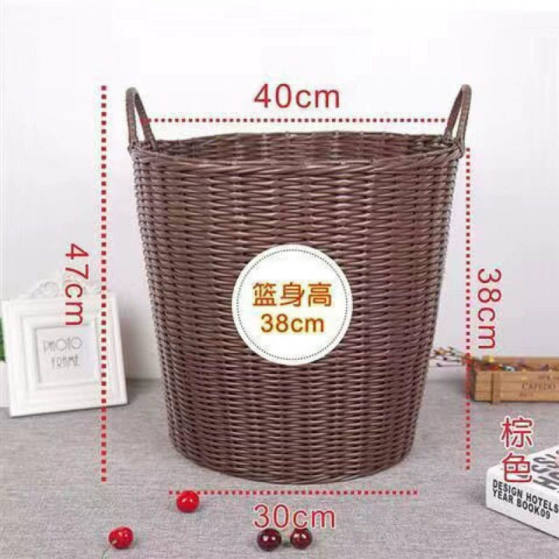 Пластиковая тканая корзина для белья, игрушка, корзина для хранения, DIY, новая коллекция