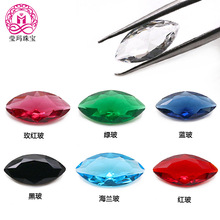 工厂批发大量库存马眼彩色玻璃 绿玻蓝玻玫红玻海蓝玻白玻玻璃