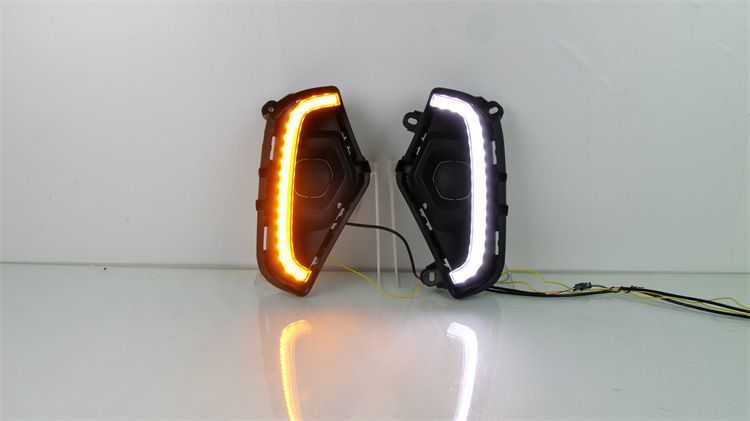 Suitable for 23-24 Rav4 Special Daytime Running Lights Rav4 Daytime Running Lights Led Fog Light Frame Modification Flow