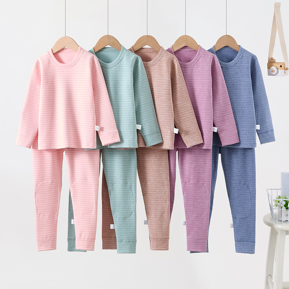 Children's velvet keep warm set for boys