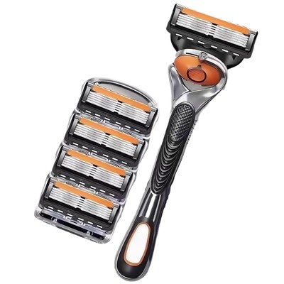 德国进口新款5层剃须刀手动进口五层刀片男士刮胡刀刮脸光头刀