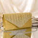 Cross-border New Dinner Bag Rhinestone Clutch Bag Chain Women's Banquet Bag Dress Evening Bag Women's Bag Wholesale Square Bag