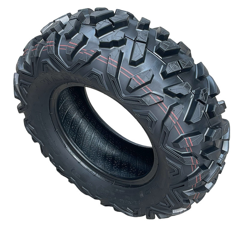 Atv neumáticos de coche de playa para motocicletas de cuatro ruedas delanteras 25X8.00-12 traseras 25X10.00-12 neumáticos vacíos 12 pulgadas