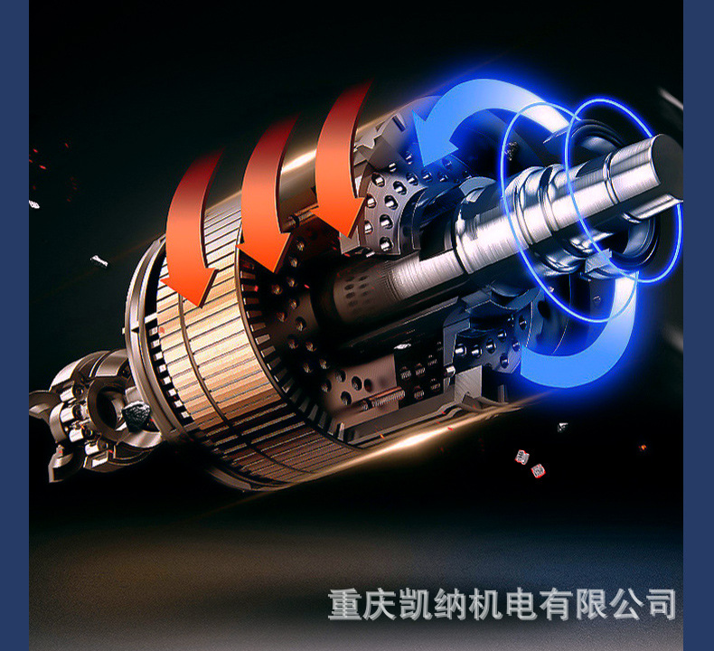 Gasoline generator large oil tank 8/10KW small household 220V/380 single three-phase household industrial generator set