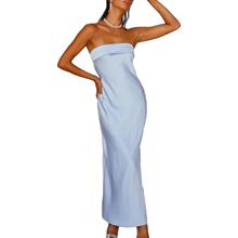G 65246 Elegant Off Shoulder Mermaid Satin Evening Dress ��