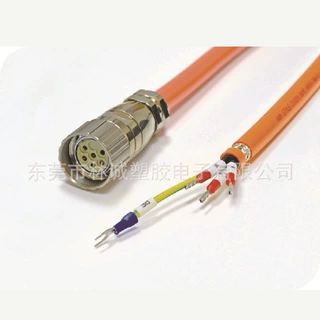 M23 4芯千万次拖链伺服动力线,Lineconn林诚