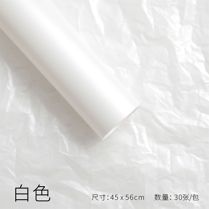 Papel de pera perla impermeable base de ramo de papel de forro papel de embalaje de flores al por mayor para hornear papel de embalaje floral